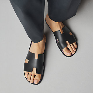サンダル 《イズミール》 - ブラック | Hermès - エルメス-公式サイト