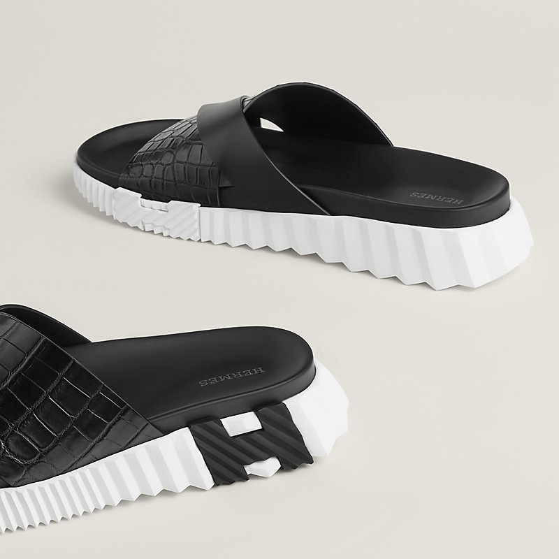 サンダル 《インフラ》 - ブラック | Hermès - エルメス-公式サイト