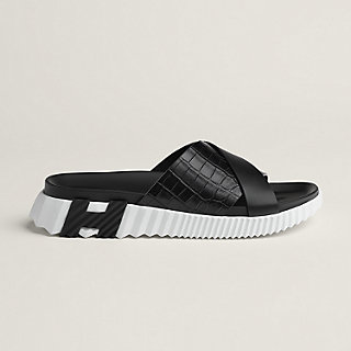 サンダル 《インフラ》 - ブラック | Hermès - エルメス-公式サイト