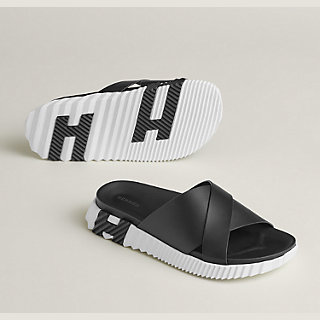 サンダル 《インフラ》 - ブラック | Hermès - エルメス-公式サイト