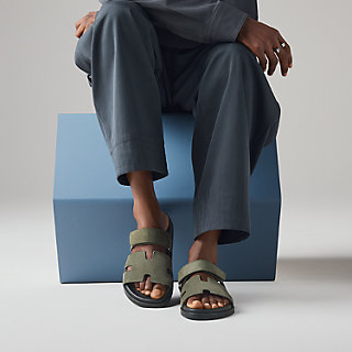 サンダル 《シプレ》 - グリーン | Hermès - エルメス-公式サイト