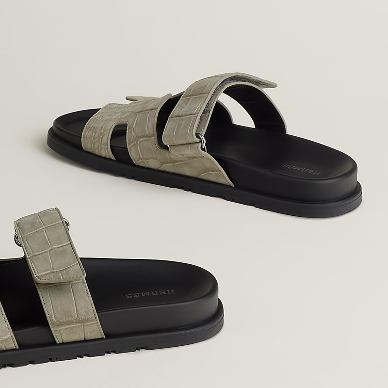 サンダル 《シプレ》 - グリーン | Hermès - エルメス-公式サイト