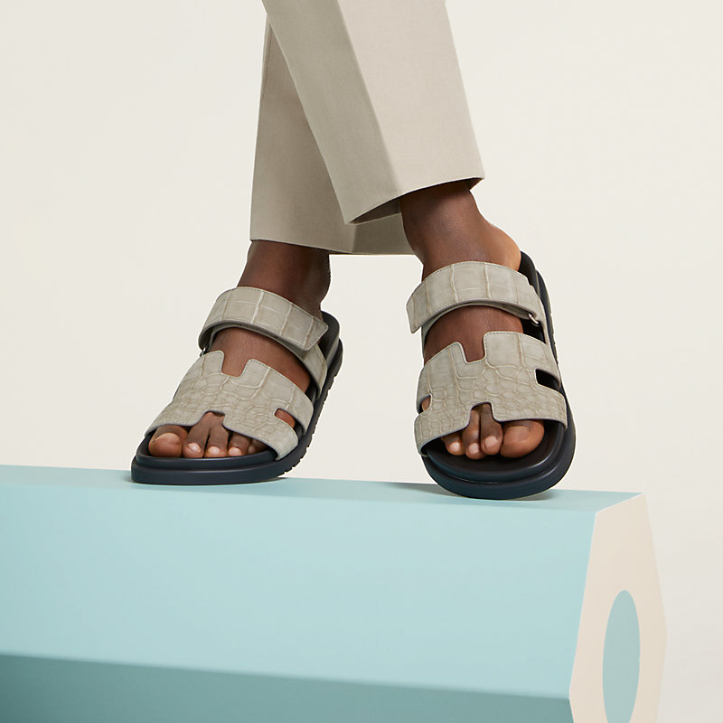 サンダル 《シプレ》 - グリーン | Hermès - エルメス-公式サイト