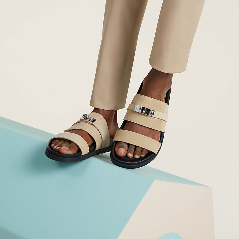 サンダル 《ジャクソン》 - ベージュ | Hermès - エルメス-公式サイト