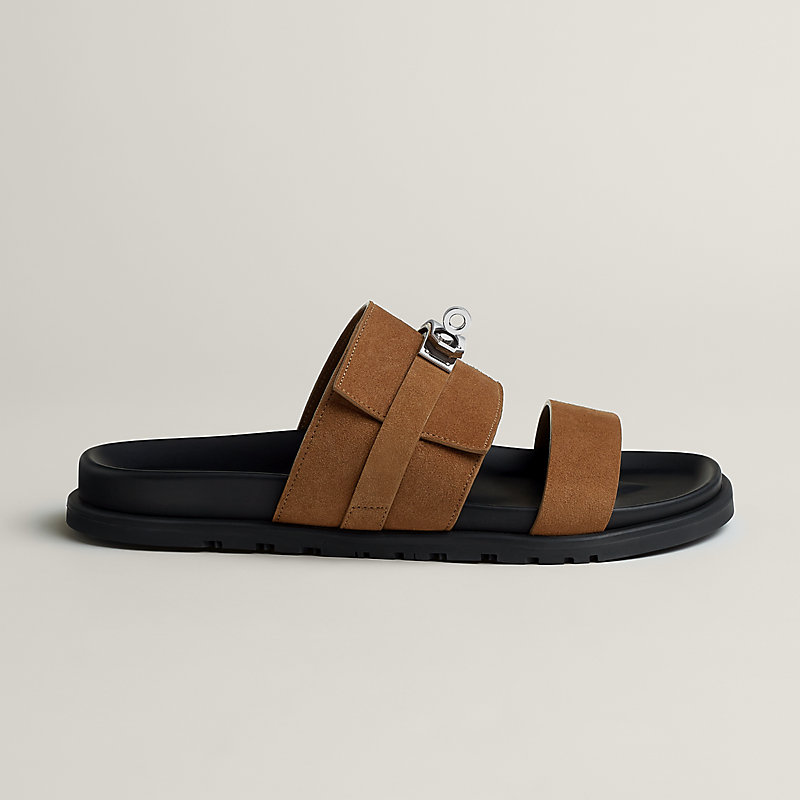 ランク N 新品 HERMÈS エルメス サンダル シプレ ブラック (89