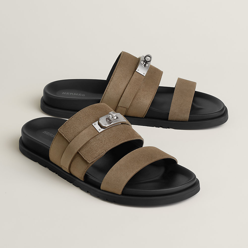 【極美品】 HERMES エルメス ジャコモ 23SS サンダル 42 サンダル 《ジャクソン》 - ベージュ | Hermès - エルメス-公式サイト