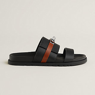 サンダル 《ジャクソン》 - ブラック | Hermès - エルメス-公式