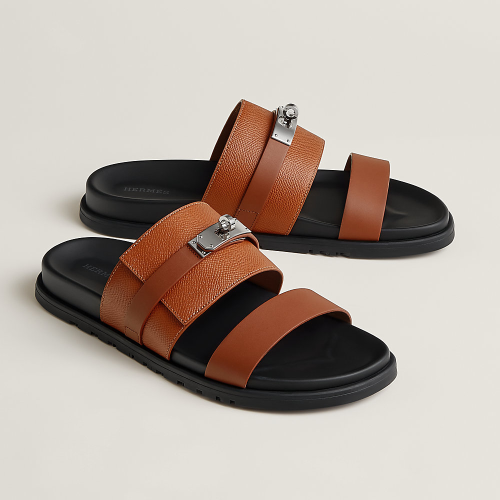 サンダル 《ジャクソン》 - ベージュ | Hermès - エルメス-公式サイト