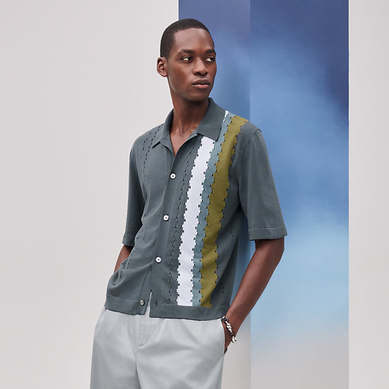 シャツ - グレー | Hermès - エルメス-公式サイト