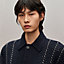 シャツ ピンストライプ サドルステッチ, イメージ: 着用例, worn, ビュー5の6