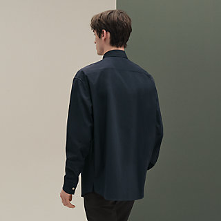 シャツ ボクシーフィット ダブルフロント - マロン - 39