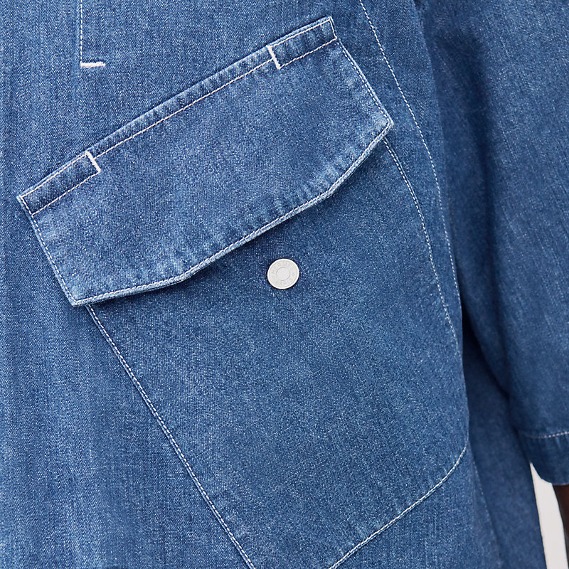 シャツ レザーディテール | Hermès - エルメス-公式サイト