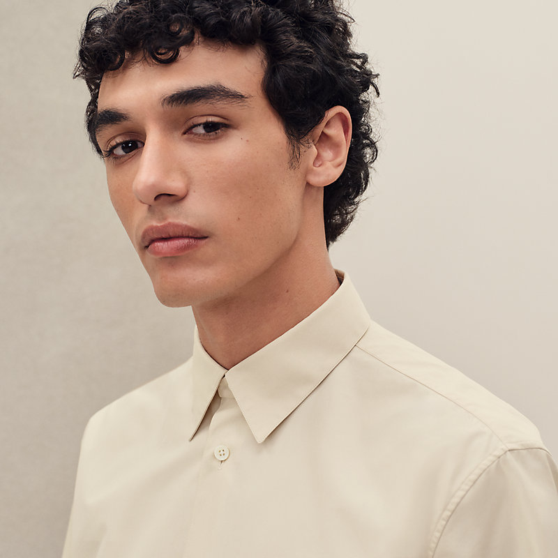 シャツ レザーディテール | Hermès - エルメス-公式サイト
