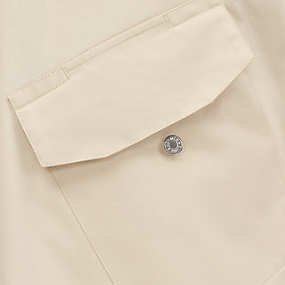 シャツ レザーディテール | Hermès - エルメス-公式サイト