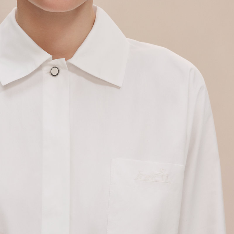 シャツドレス - ホワイト | Hermès - エルメス-公式サイト