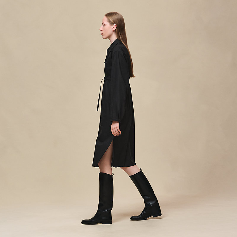 シャツドレス 《モザイク》モチーフ | Hermès - エルメス-公式サイト