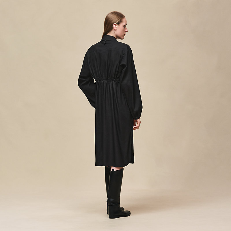 シャツドレス 《モザイク》モチーフ | Hermès - エルメス-公式サイト