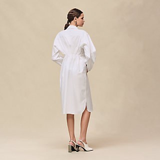 シャツドレス 《モザイク》モチーフ | Hermès - エルメス-公式サイト