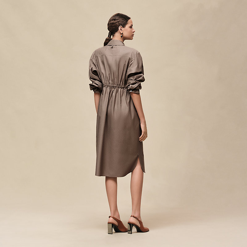 エルメス カントリードレス　新品未使用　モザイク柄 シャツドレス 《モザイク》モチーフ | Hermès - エルメス-公式サイト