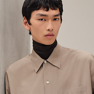 【新品未使用】HERMES シャツブルゾン　ピケプリエ シャツブルゾン - ピンク - 45 | Hermès - エルメス-公式サイト