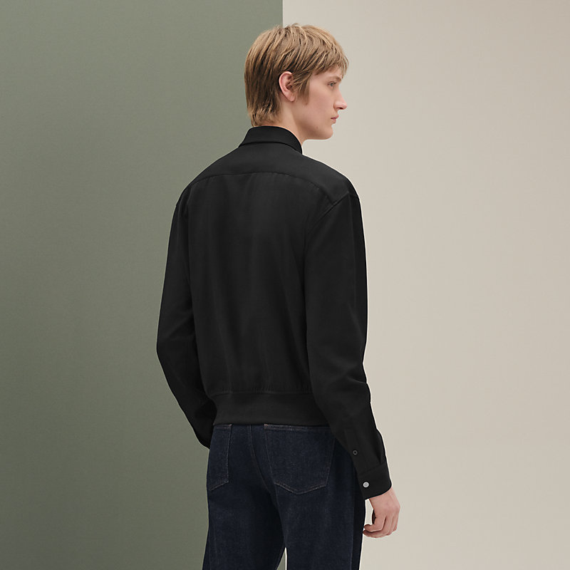 シャツブルゾン - グリーン - 46 | Hermès - エルメス-公式サイト