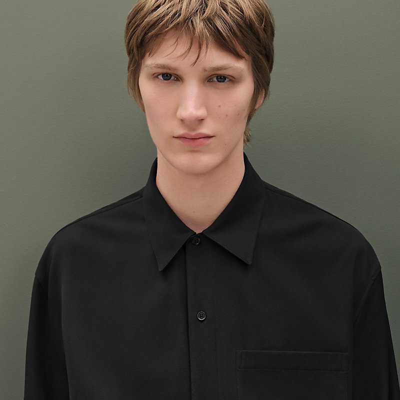 シャツブルゾン - グリーン - 46 | Hermès - エルメス-公式サイト