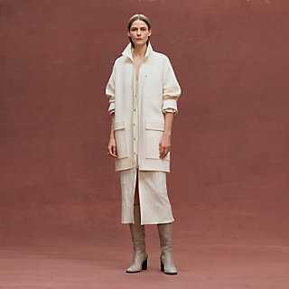 エルメス　ショートコート　赤 レッド（赤）系 S HERMES(エルメス) コート(レディース) - 海外