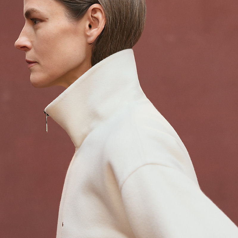 ショートコート - ホワイト | Hermès - エルメス-公式サイト