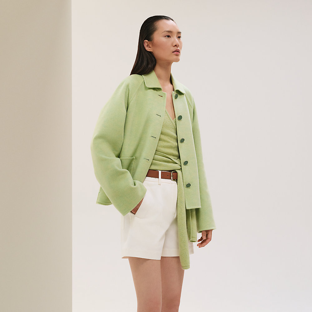 ショートジャケット - グリーン | Hermès - エルメス-公式サイト