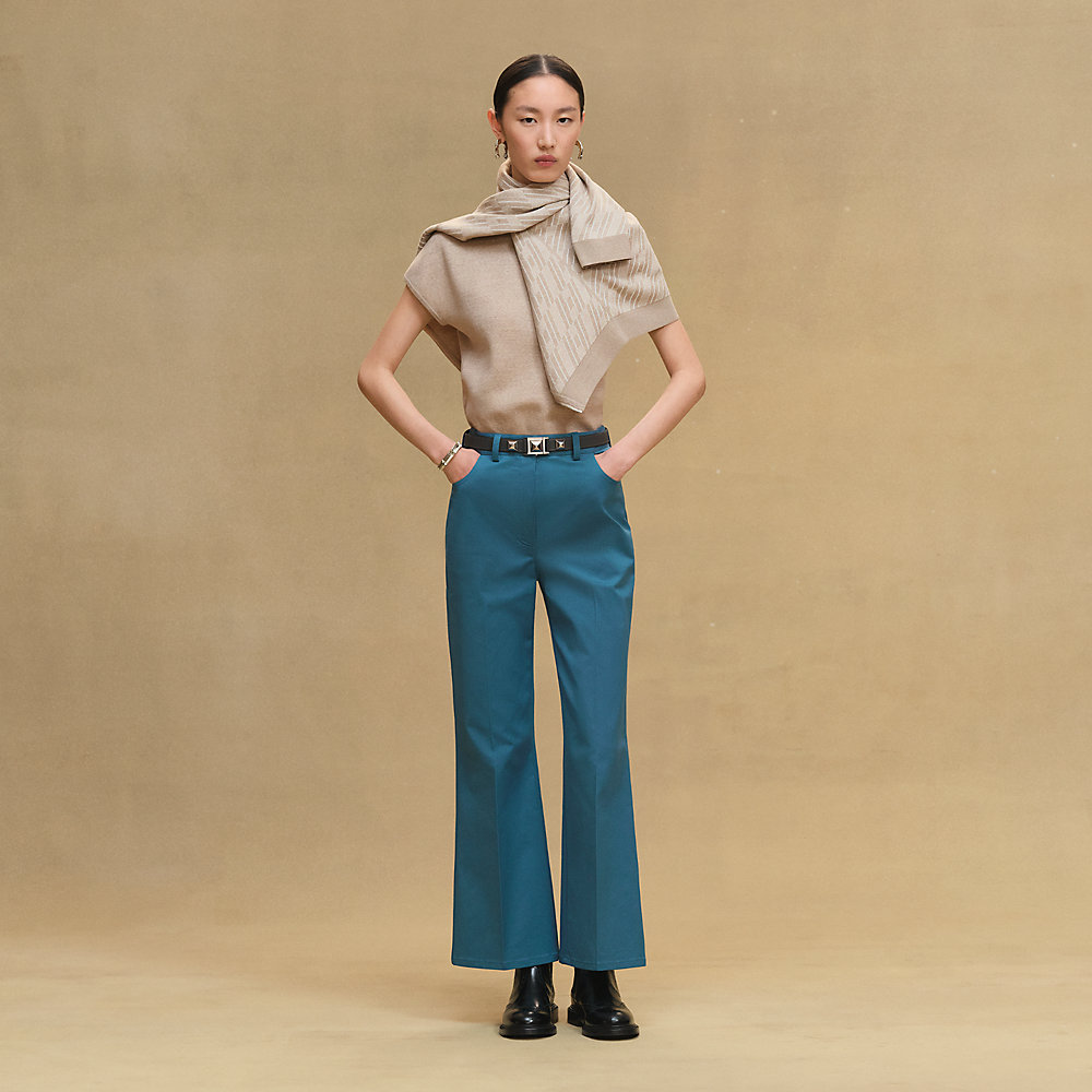 Hermes エルメスショートスリーブニット ネイビー ショートスリーブニット | Hermès - エルメス-公式サイト