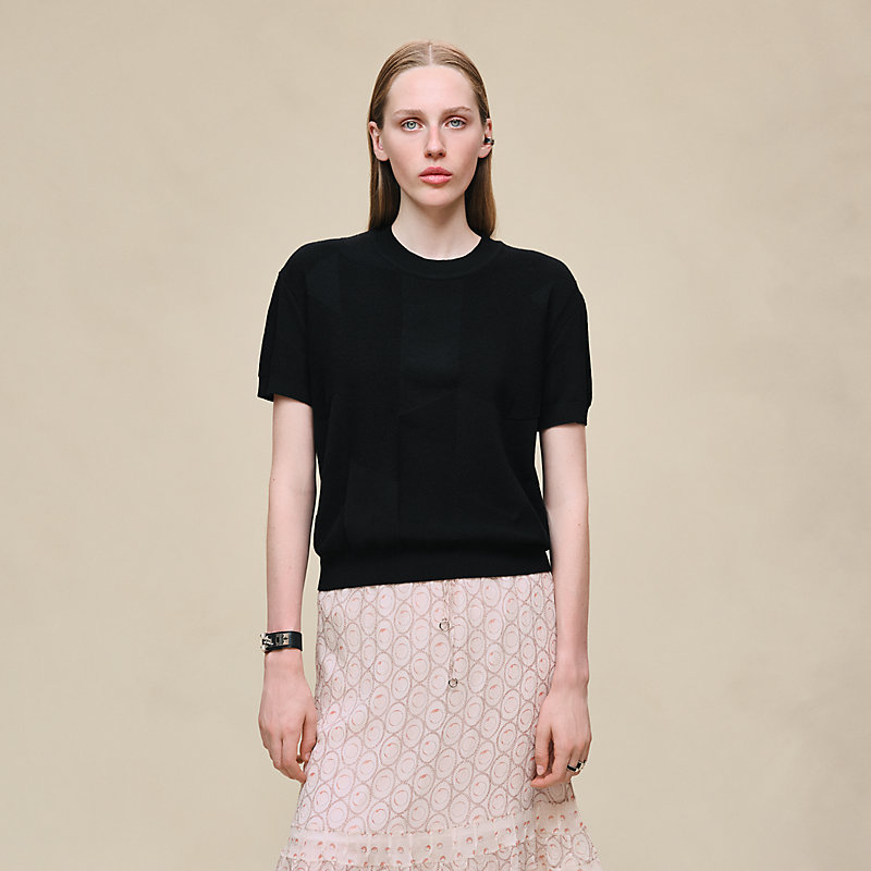 【新品】24春夏エルメスショートスリーブニットスコットランドカシミア 楽天市場】【エルメス】Hermes 24年 ツイルレーヌ 鐙 シルク ショート