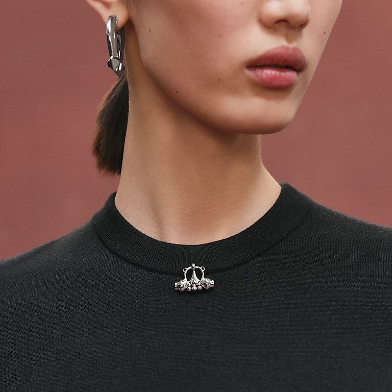 ショートスリーブニット 《パルフロワ・リミックス》モチーフ