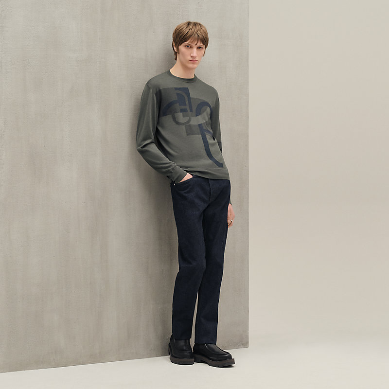 HERMES エルメス ショートスリーブニット ショートスリーブニット