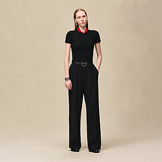 エルメス HERMES メドール *17-7713. ニット ショートスリーブニット 《メドール》モチーフ | Hermès - エルメス