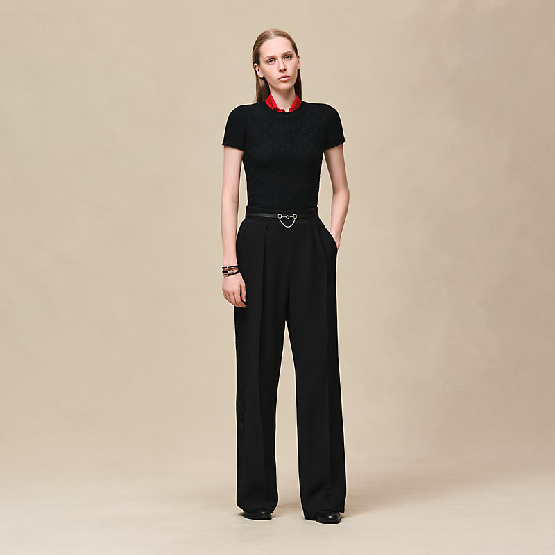 ショートスリーブニット 《メドール》モチーフ | Hermès - エルメス