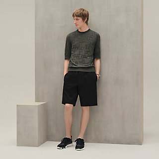 ショートスリーブニット 《メリ・モール・アンテグラル》 - グレー