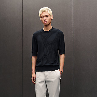 ショートスリーブニット 《モール・アンテグラル》 | Hermès