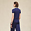 ショートスリーブニット 《鐙・リミックス》モチーフ, イメージ: 着用例, worn, ビュー3の5