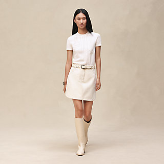 ショートスリーブニット 《鐙・リミックス》モチーフ | Hermès