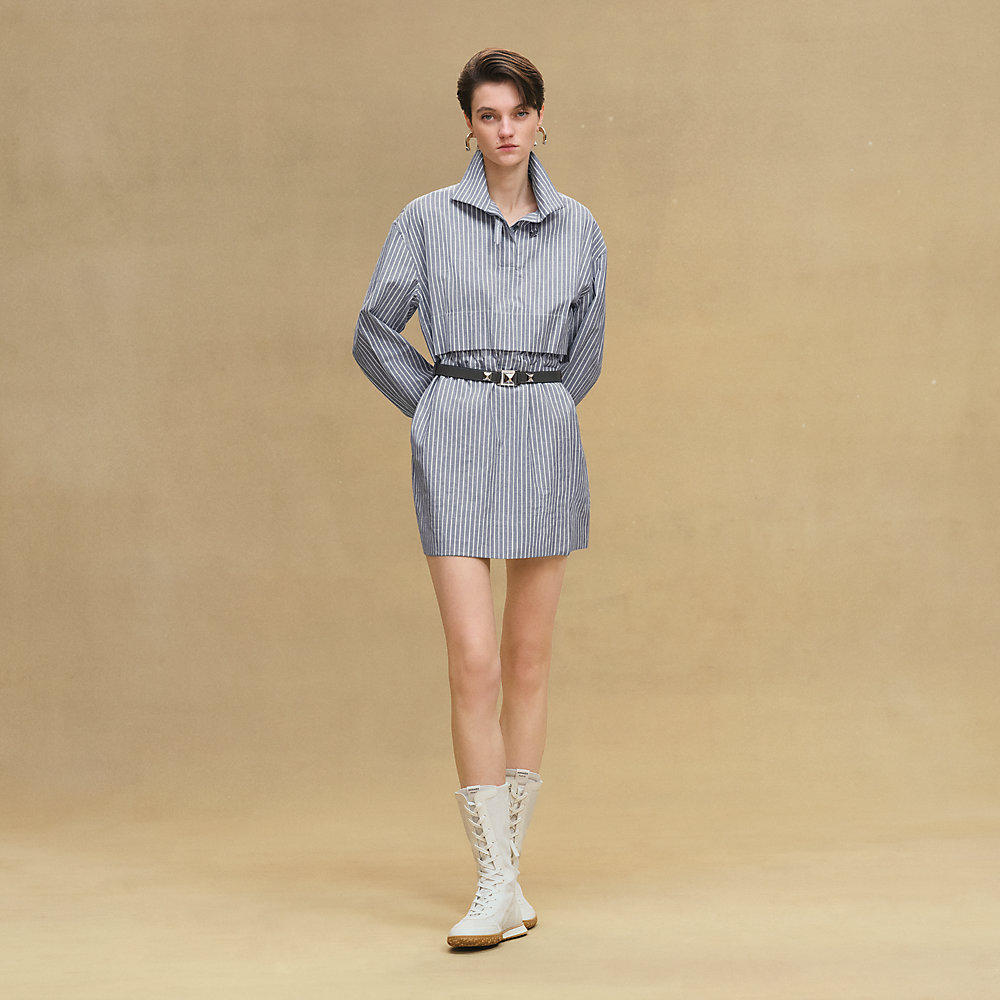 ショートドレス - ブルー | Hermès - エルメス-公式サイト