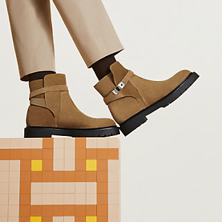 【ハンサムにしたい日に♪】HERMES   ジェフ・ブーツ ショートブーツ-《ジェフ》--