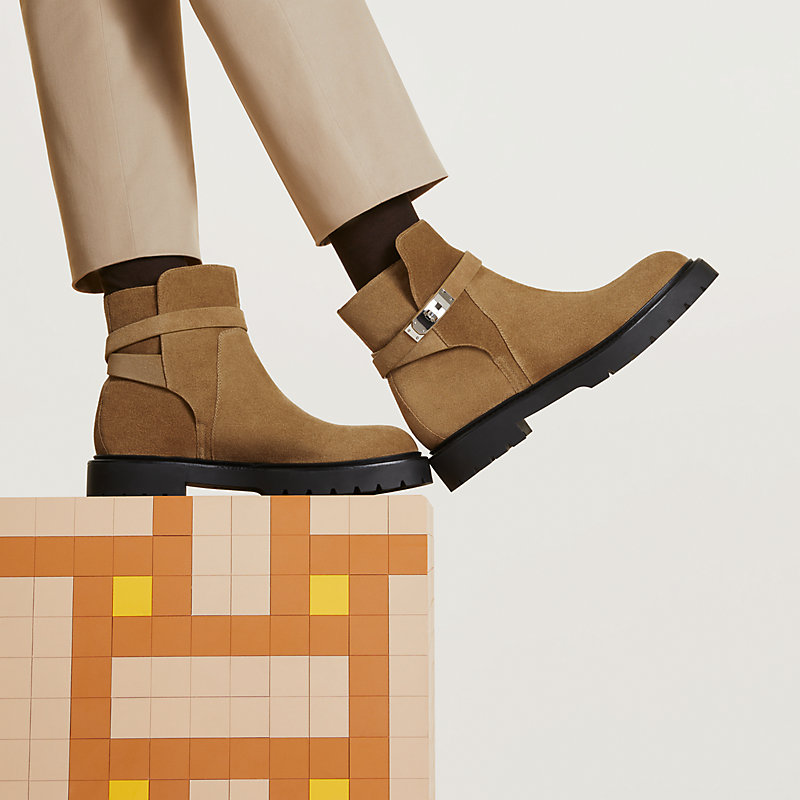 HERMES エルメス ブーツ レディース ブランド ケリー レザー