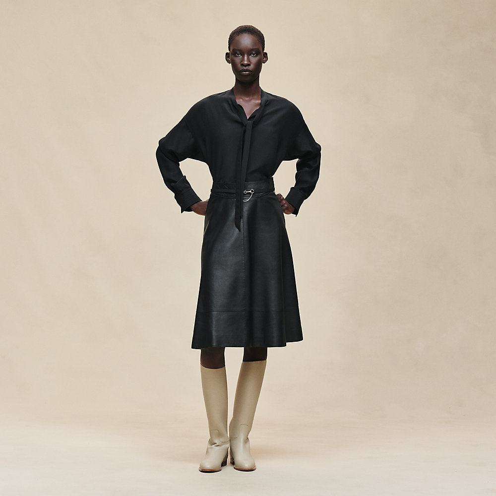 シルクのシャツ--6E0629DA02-