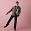 シルクタイ 7&nbsp;cm《スターズ・ペティヤン》, イメージ: 着用例, worn, ビュー2の2