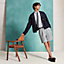 シルクツイルタイ 7 cm 《Hツイスト》, イメージ: 着用例, worn, ビュー2の2