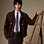 シルクツイルタイ 7&nbsp;cm 《Hデュオ》, イメージ: 着用例, worn, ビュー2の2
