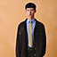 シルクツイルタイ 7&nbsp;cm《シェーヌ・ダンクルH》, イメージ: 着用例, worn, ビュー2の2