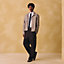 シルクニットタイ 5&nbsp;cm《ドゥ・タン》, イメージ: 着用例, worn, ビュー2の2