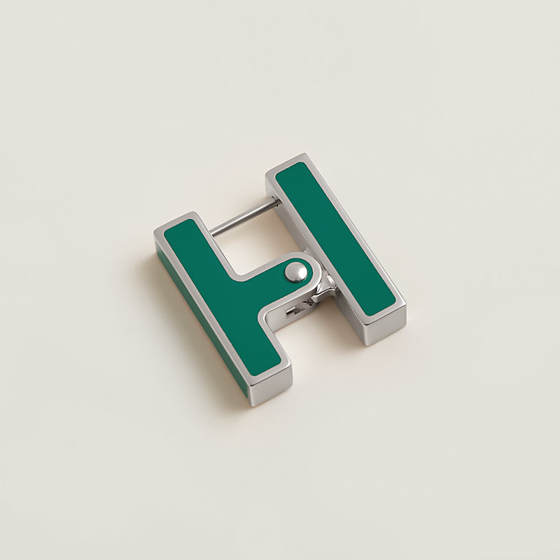 贅沢品 | 《H》 シングルピアス Hermès エルメス-公式サイト - アクセサリー