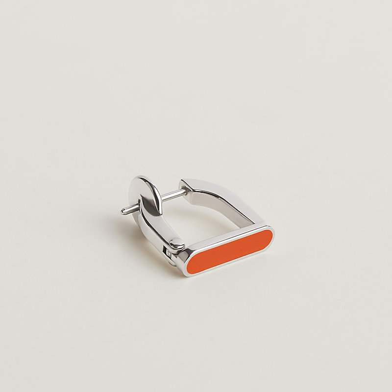 シングルピアス 《エトリエ》 - オレンジ | Hermès - エルメス-公式サイト シングルピアス 《エトリエ》 - オレンジ | Hermès - エルメス-公式サイト
